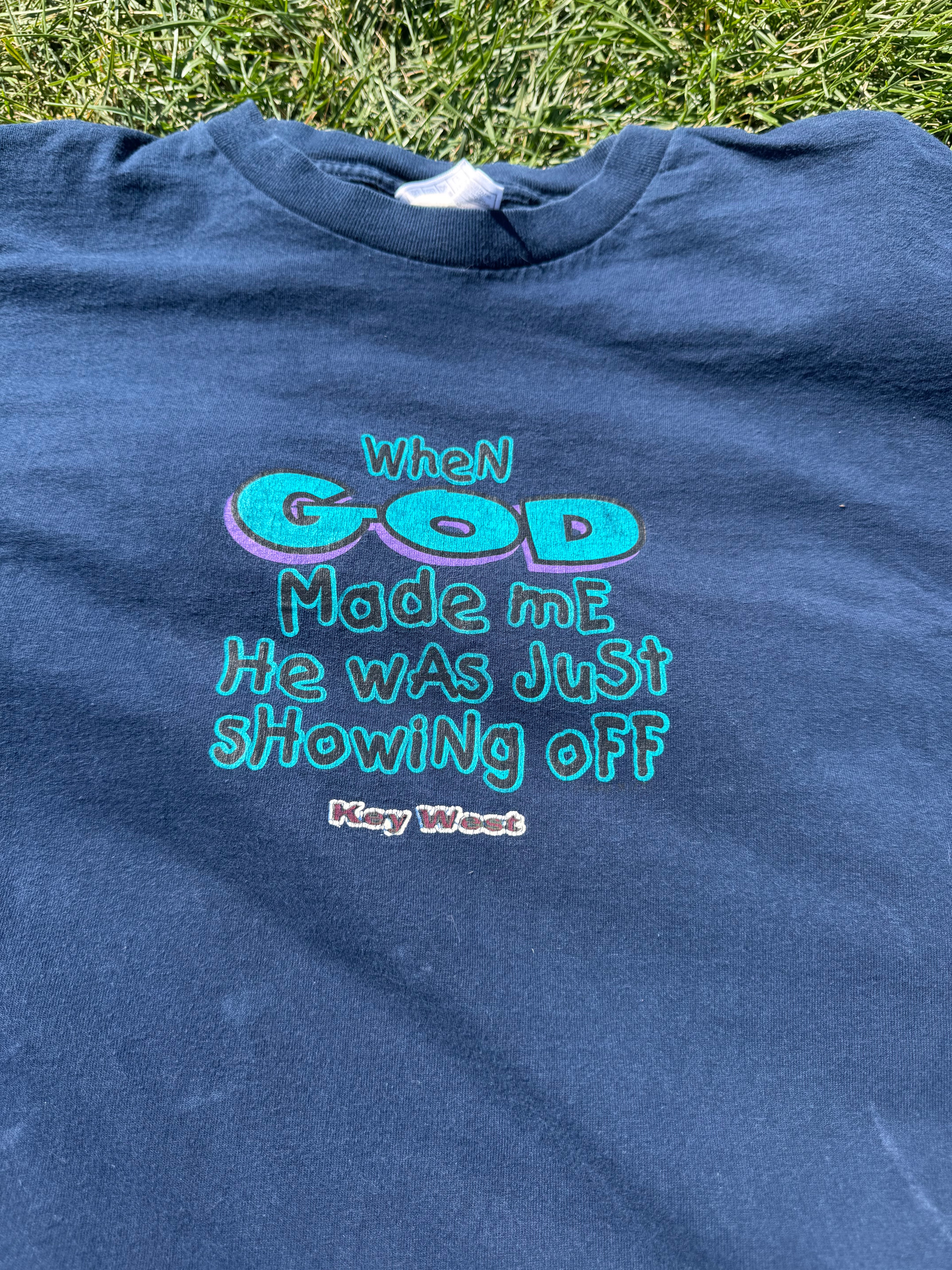 "Showing Off" Slogan