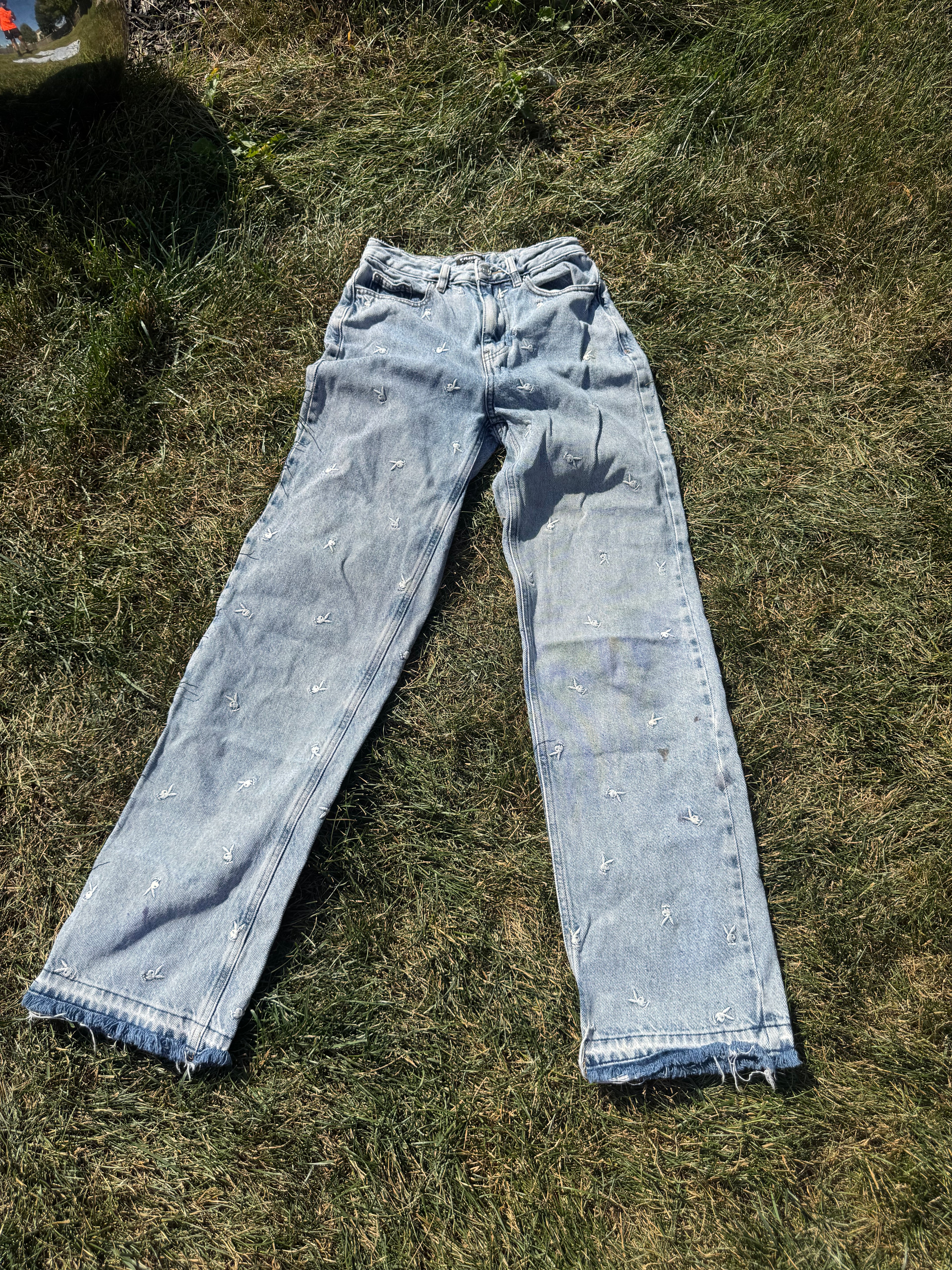 Playboy Embroidered Jeans Size 24