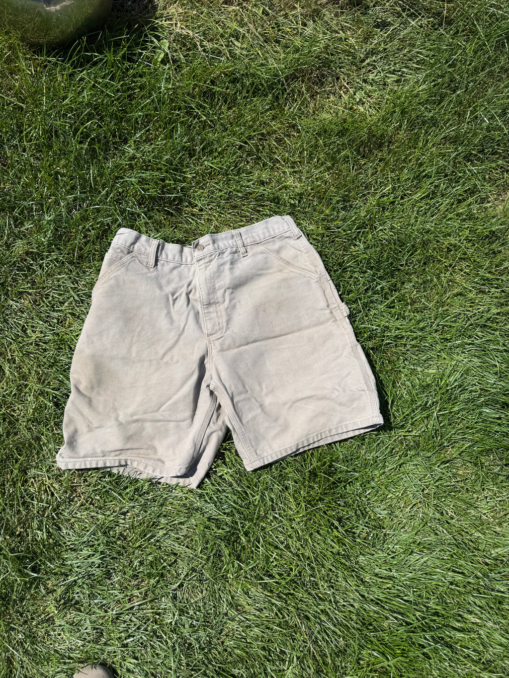 Vintage Carhartt Carpenters Shorts Khaki