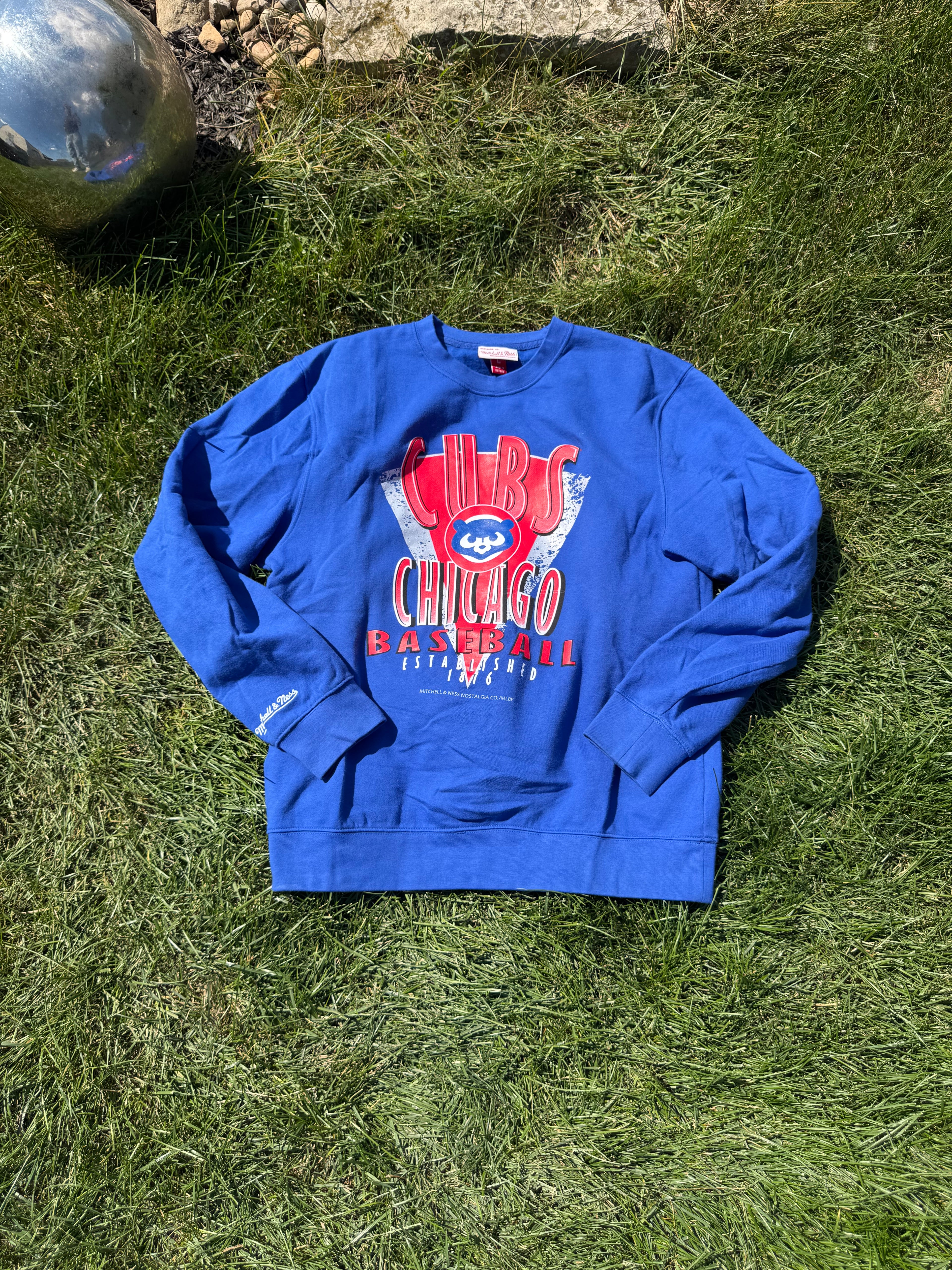 Mitchell & Ness Retro Cubs Sweater