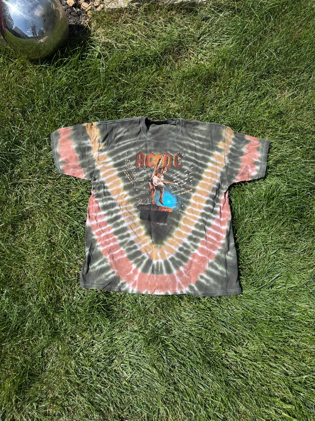 AC-DC Vintage Tye-Die Tour Tee