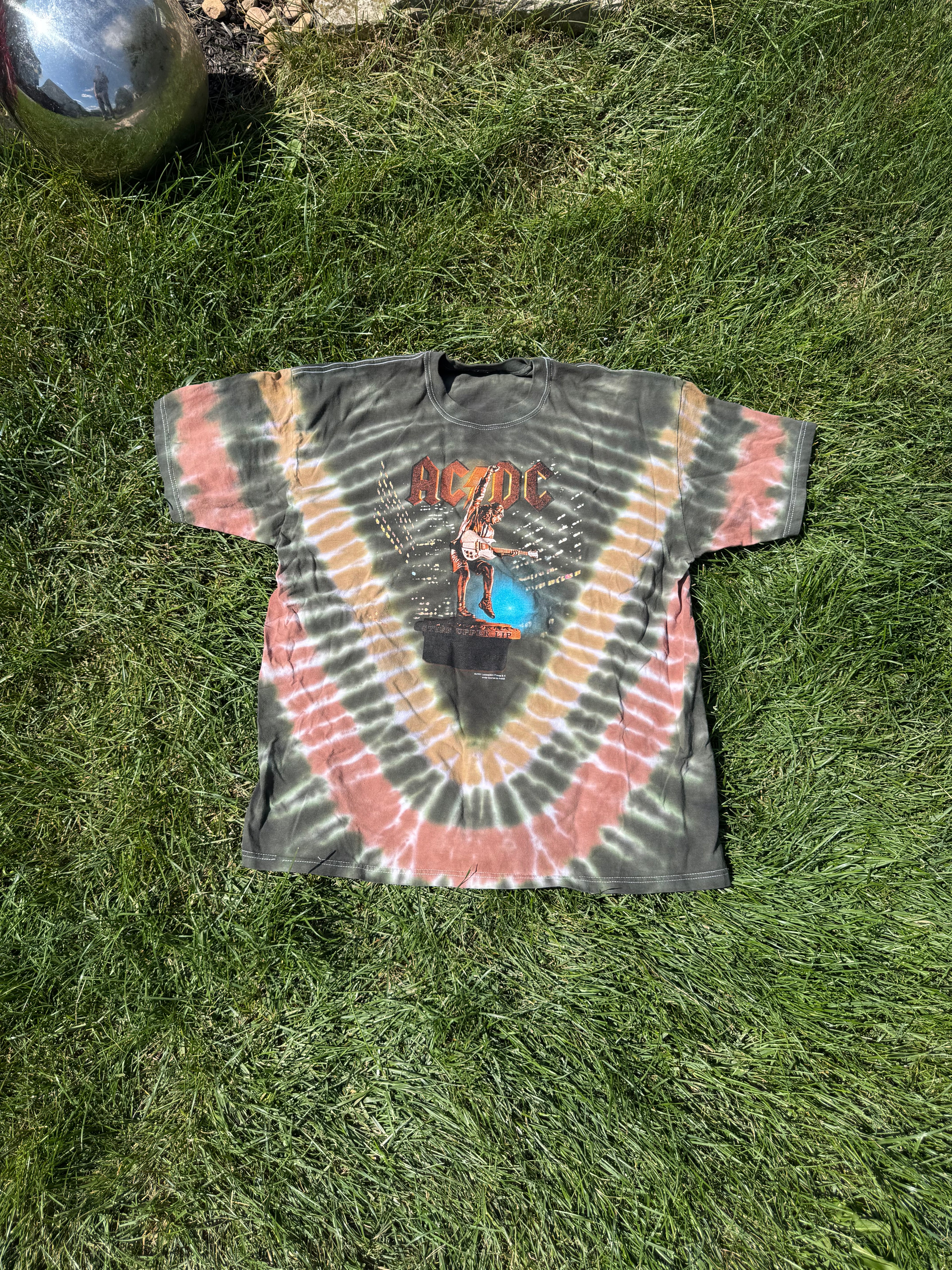 AC-DC Vintage Tye-Die Tour Tee
