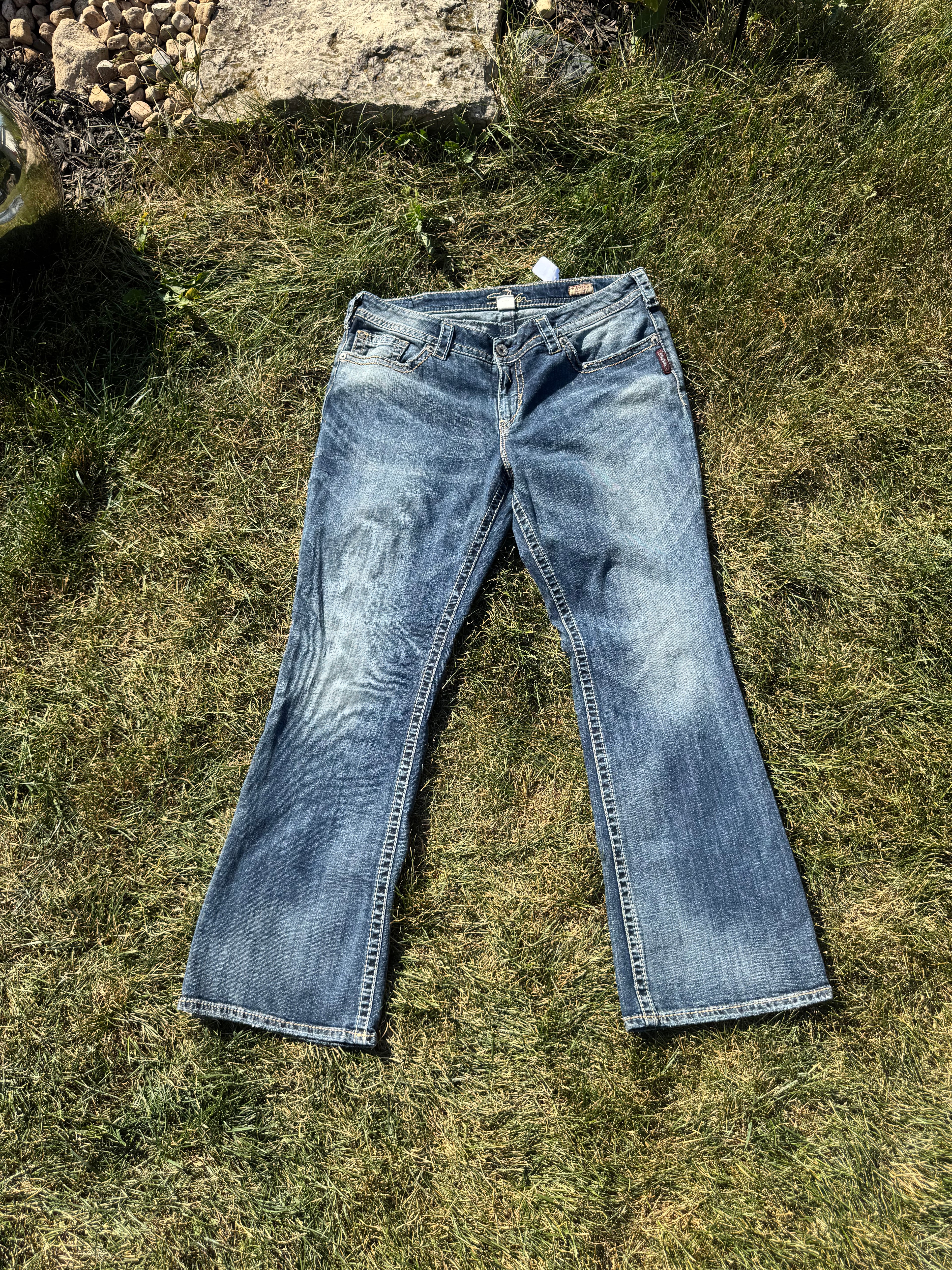 Silver CO Jeans Size 18x31