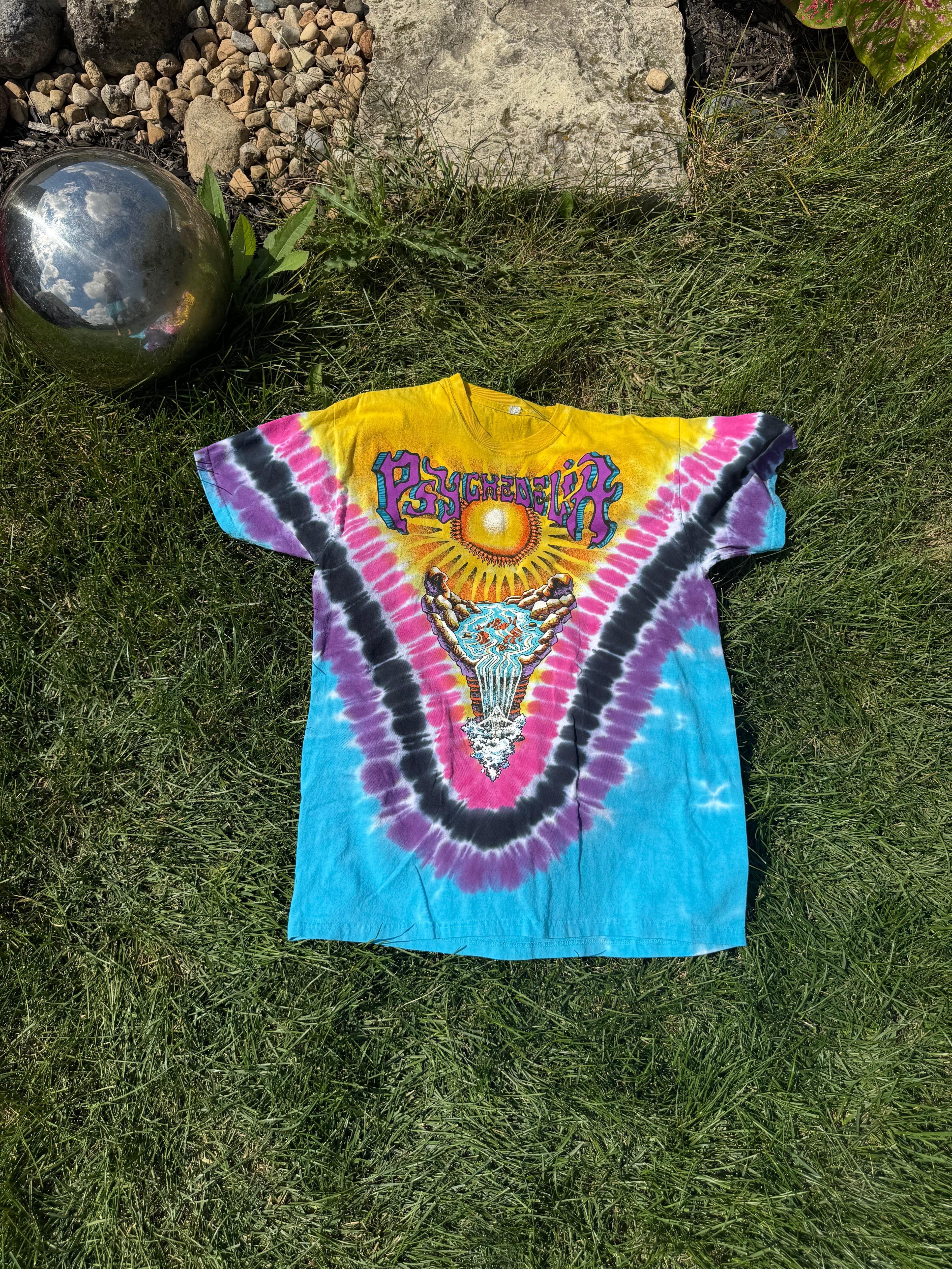 Psychedelic Vintage Tie-dye Tee